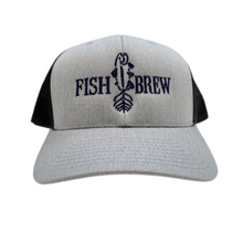 Load image into Gallery viewer, Fish Brew Trucker Style Hat
