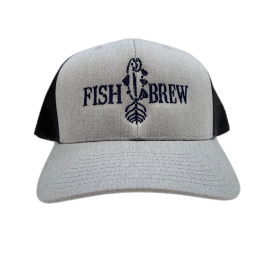 Fish Brew Trucker Style Hat